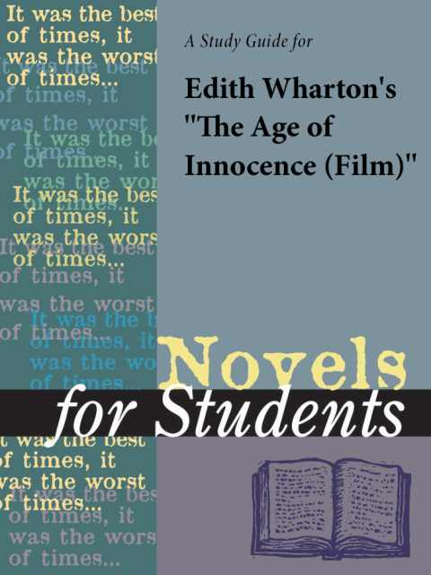 Cover image for book A Study Guide for Edith Wharton's The Age of Innocence