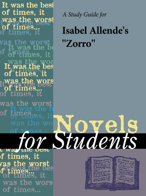 Cover image for book A Study Guide for Isabel Allende's "Zorro"