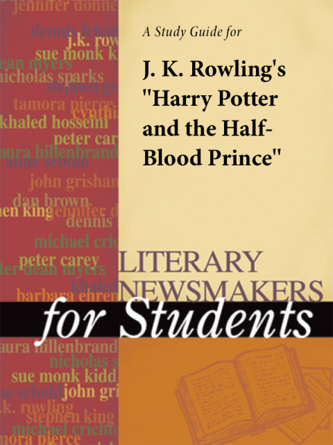 Cover image for book A Study Guide for J.K. Rowling's "Harry Potter and the Half-Blood Prince"