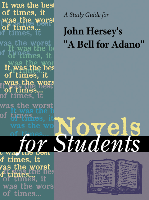 Cover image for book A Study Guide for John Hersey's "A Bell For Adano"
