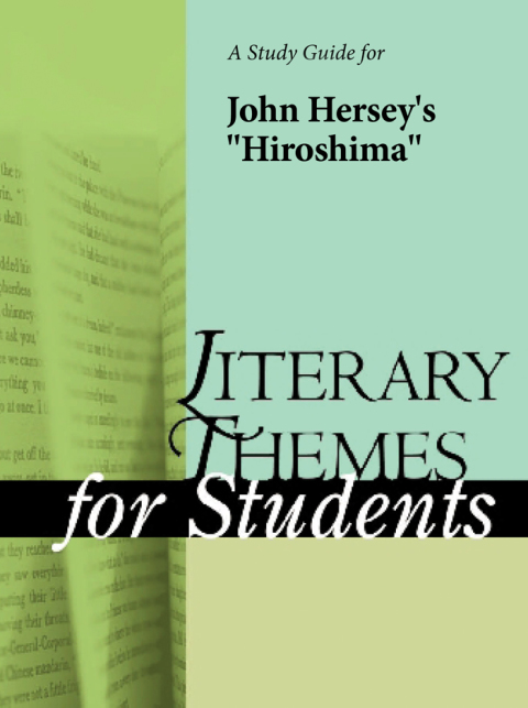 Cover image for book A Study Guide for John Hersey's "Hiroshima"