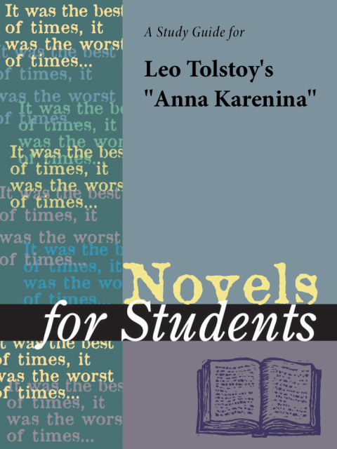 Cover image for book A Study Guide for Leo Tolstoy's Anna Karenina