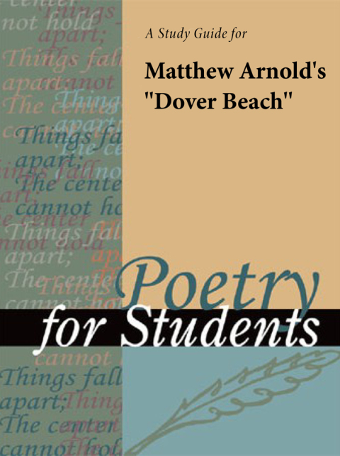 Cover image for book A study guide for Matthew Arnold's "Dover Beach"
