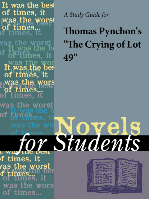 Cover image for book A study guide for Thomas Pynchon's "The Crying of Lot 49"