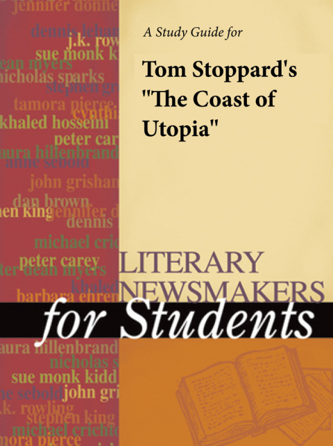 Cover image for book A Study Guide for Tom Stoppard's "The Coast of Utopia"