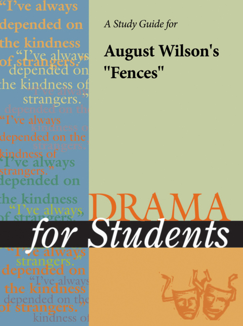 Cover image for book A Study Guide for August Wilson's "Fences"