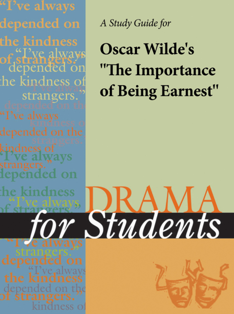 Cover image for book A Study Guide for Oscar Wilde's The Importance of Being Earnest