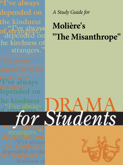 Cover image for book A Study Guide for Molière's The Misanthrope