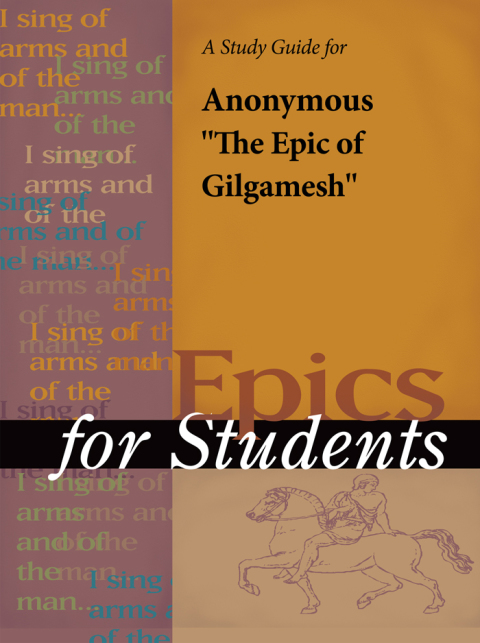 Cover image for book A Study Guide for The Epic of Gilgamesh
