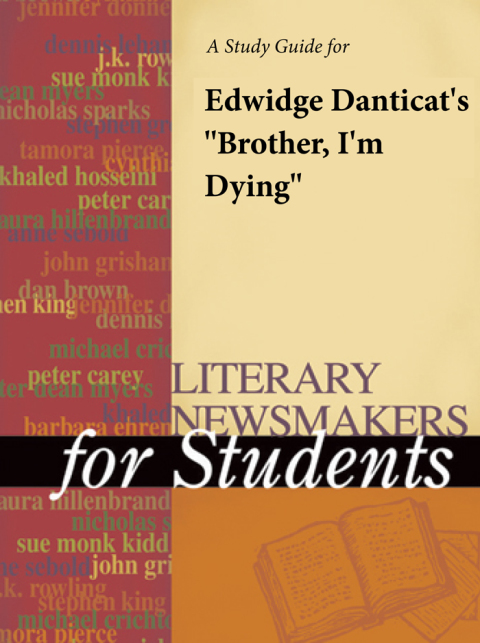 Cover image for book A Study Guide for Danticat's "Brother, I'm Dying"