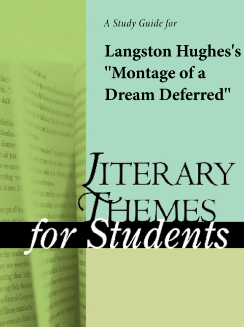 Cover image for book A Study Guide for Hughes's Montage of a Dream Deferred