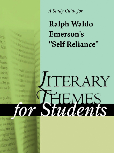 Cover image for book A Study Guide for Ralph Waldo Emerson's Self Reliance / Selected Essays