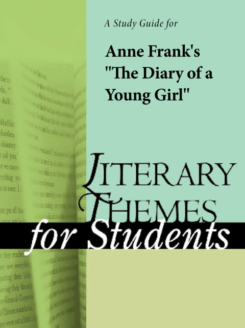 Cover image for book A Study Guide for Anne Frank's The Diary of a Young Girl