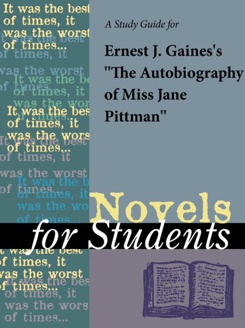 Cover image for book A Study Guide for Ernest Gaines's The Autobiography of Miss Jane Pitman