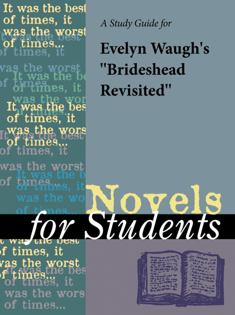 Cover image for book A Study Guide for Evelyn Waugh's Brideshead Revisited