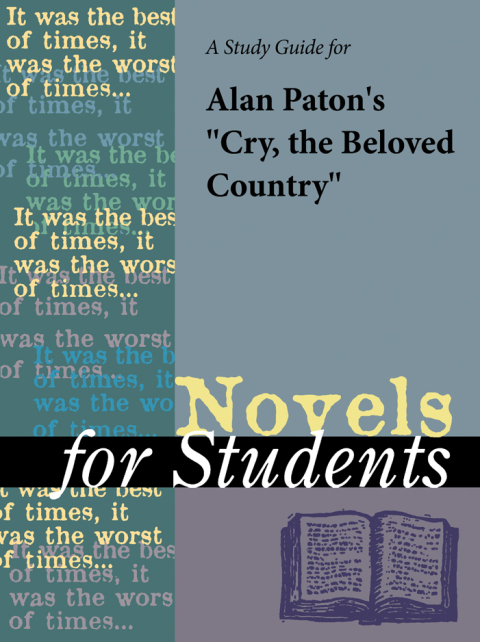 Cover image for book A Study Guide for Alan Paton's Cry the Beloved Country