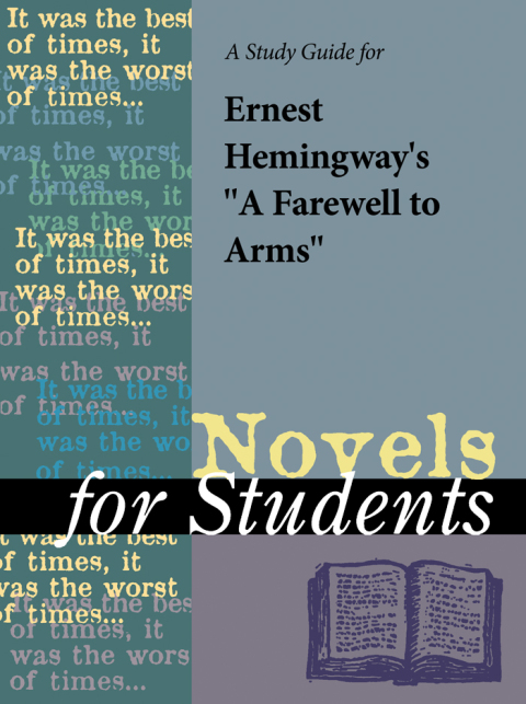 Cover image for book A Study Guide for Ernest Hemingway's A Farewell to Arms