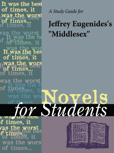 Cover image for book A Study Guide for Jeffrey Eugenides's Middlesex