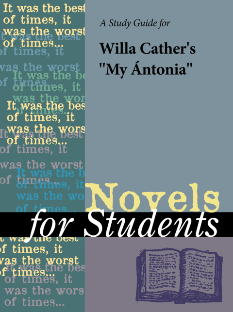 Cover image for book A Study Guide for Willa Cather's My Antonia