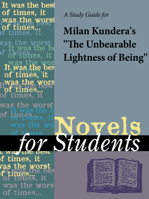 Cover image for book A Study Guide for Milan Kundera's The Unbearable Lightness of Being