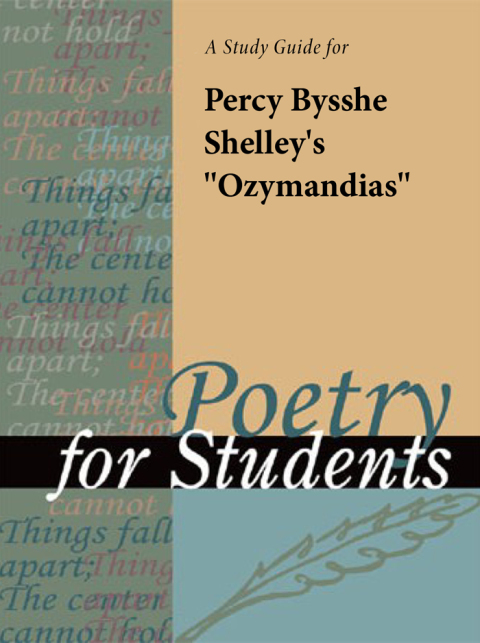 Cover image for book A Study Guide for Percy Bysshe Shelley's Ozymandias