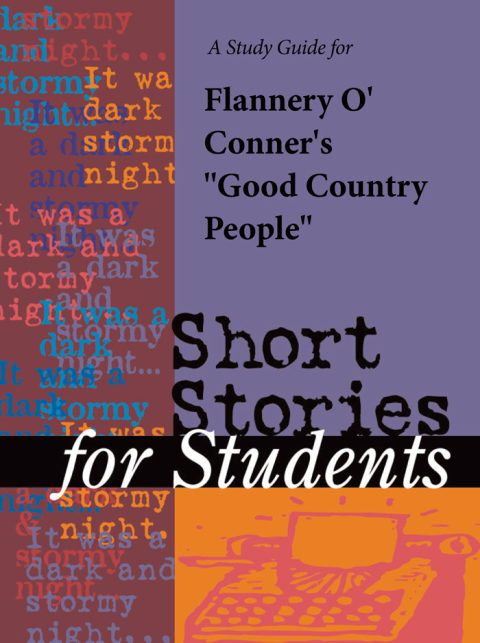 Cover image for book A Study Guide for Flannery O'Conner's Good Country People