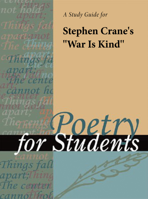 Cover image for book A Study Guide for Stephen Crane's "War Is Kind"