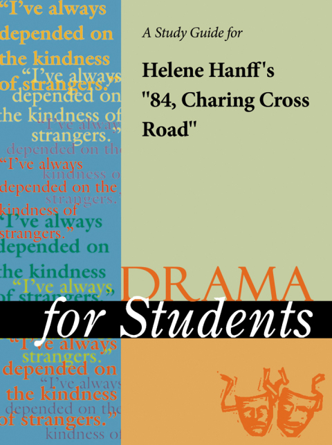 Cover image for book A Study Guide for Helene Hanff's "84 Charing Cross Road"