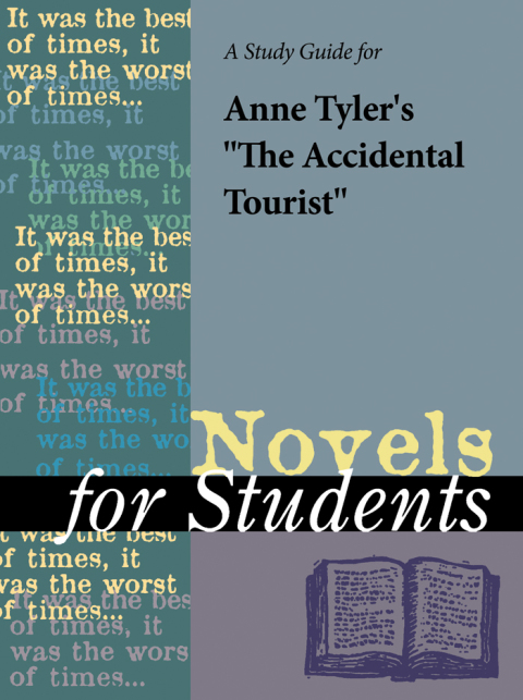 Cover image for book A Study Guide for Anne Tyler's "The Accidental Tourist"