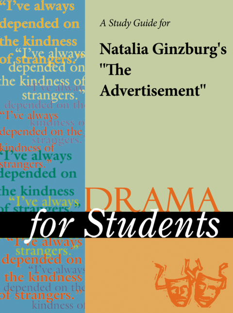 Cover image for book A Study Guide for Natalia Ginzburg's "The Advertisment"
