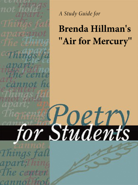 Cover image for book A Study Guide for Brenda Hillman's "Air for Mercury"