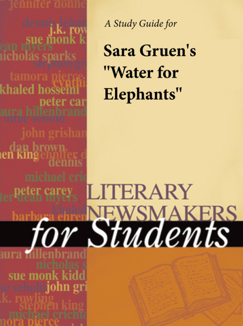 Cover image for book A Study Guide for Sara Gruen's "Water for Elephants"