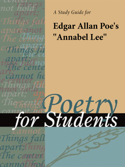 Cover image for book A Study Guide for Edgar Allan Poe's "Annabel Lee"