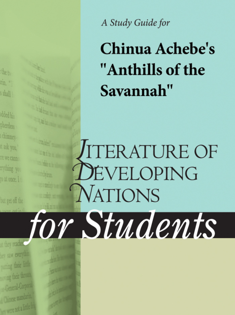 Cover image for book A Study Guide for Chinua Achebe's "Anthills of the Savannah"