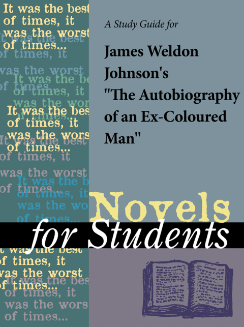 Cover image for book A Study Guide for James Weldon Johnson's "The Autobiography of an Ex-Coloured Man"