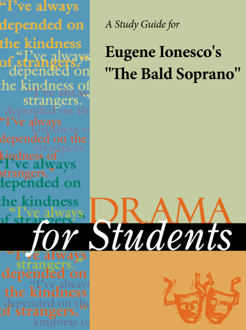 Cover image for book A Study Guide for Eugene Ionesco's "The Bald Soprano"