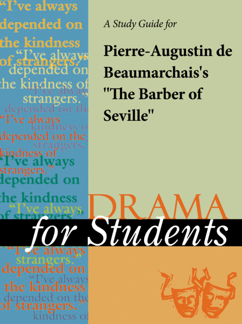 Cover image for book A Study Guide for Pierre-Augustin Caron deBeaumarchais's "Barber of Seville"