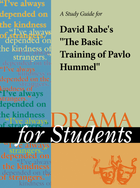 Cover image for book A Study Guide for David Rabe's "Basic Training of Pavlo Hummel"