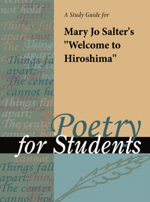 Cover image for book A Study Guide for Mary Jo Salter's "Welcome to Hiroshima"