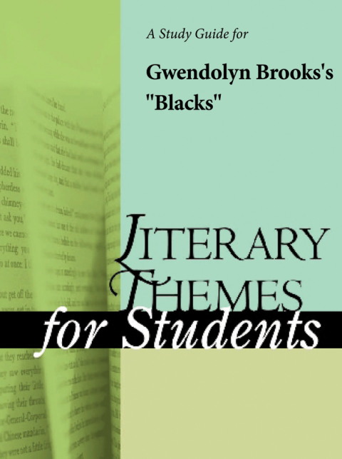 Cover image for book A Study Guide for Gwendolyn Brooks's "Blacks"