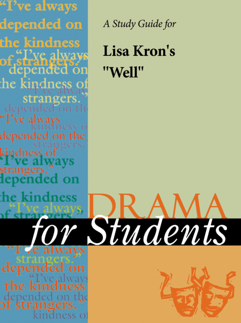 Cover image for book A Study Guide for Lisa Kron's "Well"