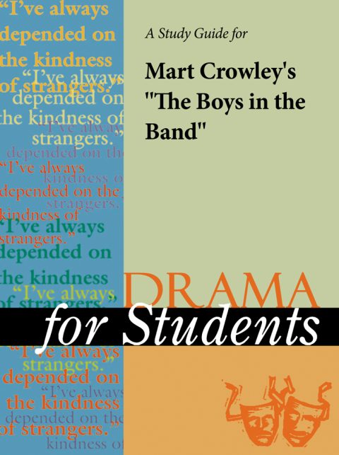 Cover image for book A Study Guide for Mart Crowley's "The Boys in the Band"
