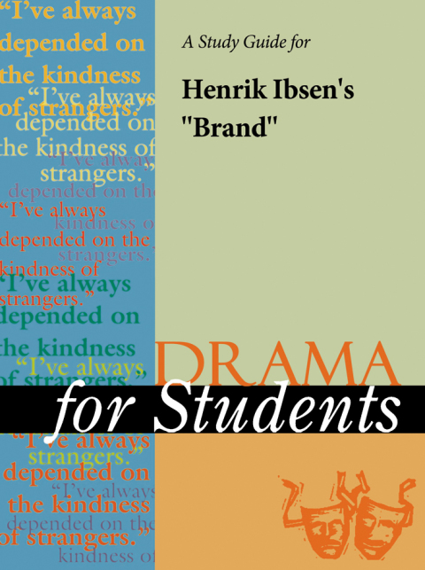 Cover image for book A Study Guide for Henrik Ibsen's "Brand"