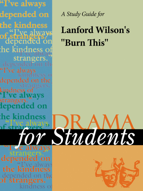 Cover image for book A Study Guide for Lanford Wilson's "Burn This"