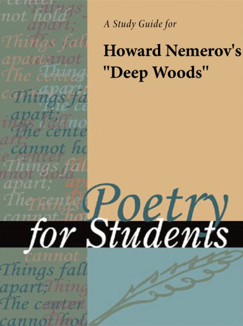 Cover image for book A Study Guide for Howard Nemerov's "Deep Woods"
