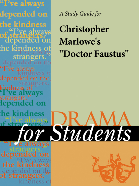 Cover image for book A Study Guide for Christopher Marlowe's "Doctor Faustus (see also "Tragedy of ...")"