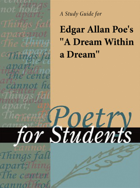 Cover image for book A Study Guide for Edgar Allan Poe 's "A Dream within a Dream"
