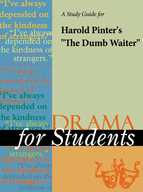Cover image for book A Study Guide for Harold Pinter's "The Dumb Waiter"