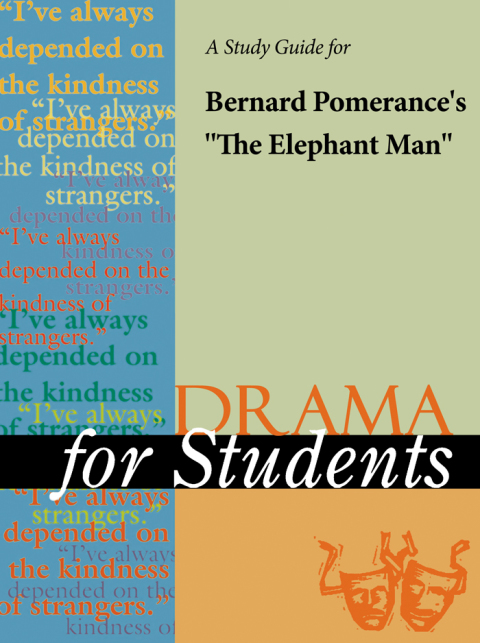 Cover image for book A Study Guide for Bernard Pomerance's "The Elephant Man"