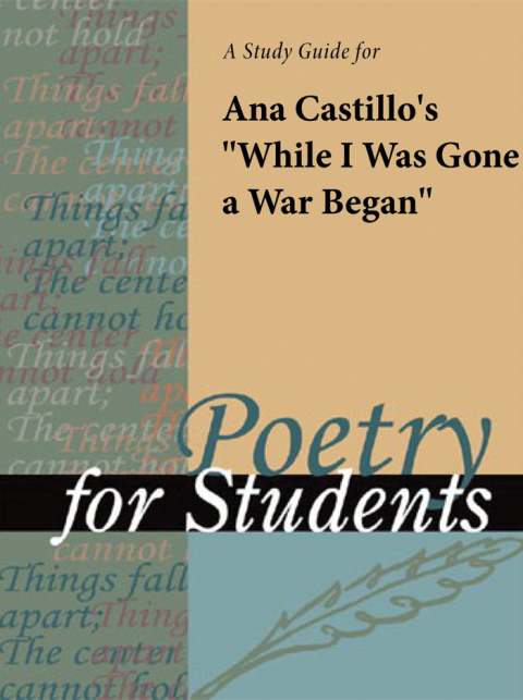 Cover image for book A Study Guide for Ana Castillo's "While I Was Gone a War Began"